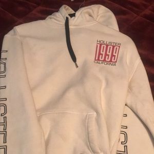Nike and Hollister sweatshirts